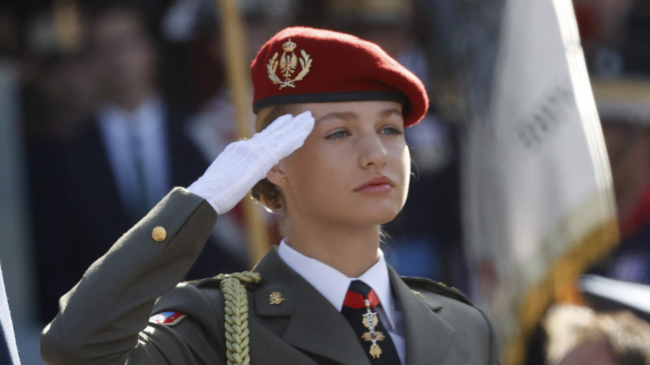El emotivo e inesperado paso al frente de Leonor en pleno desfile de las Fuerzas Armadas