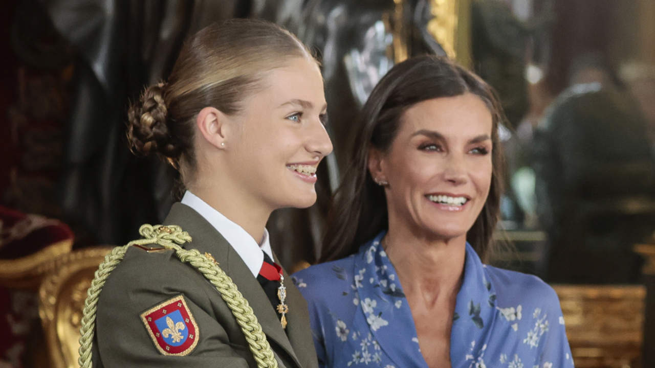 Leonor, Letizia y Felipe