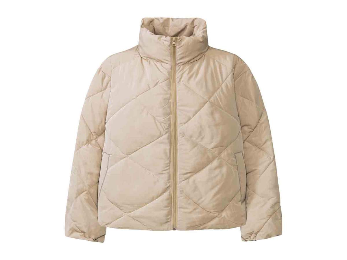 Chaqueta acolchada en beige de Lidl