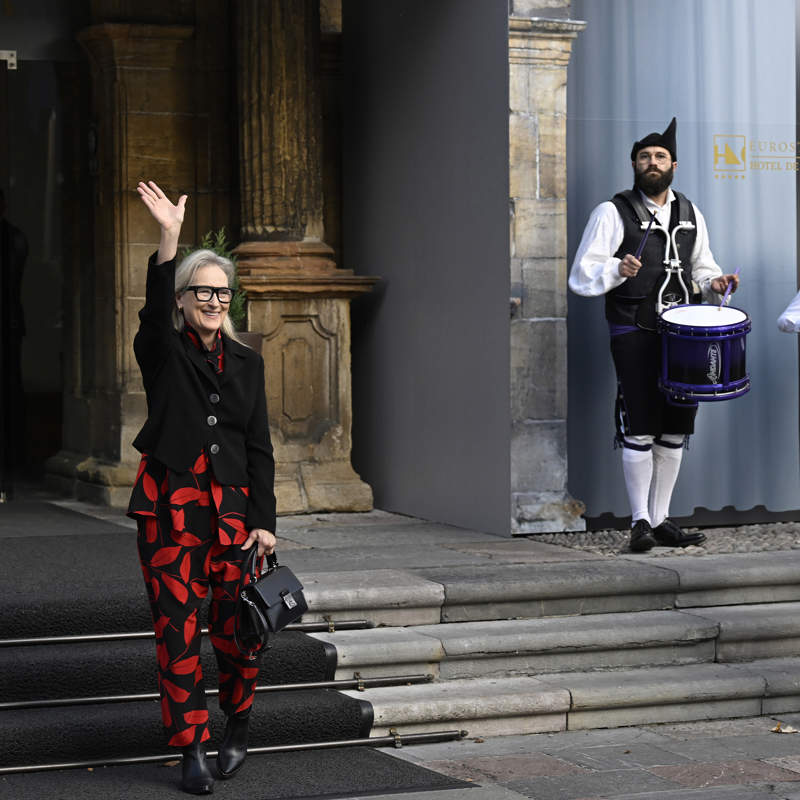 Meryl Streep en Oviedo.