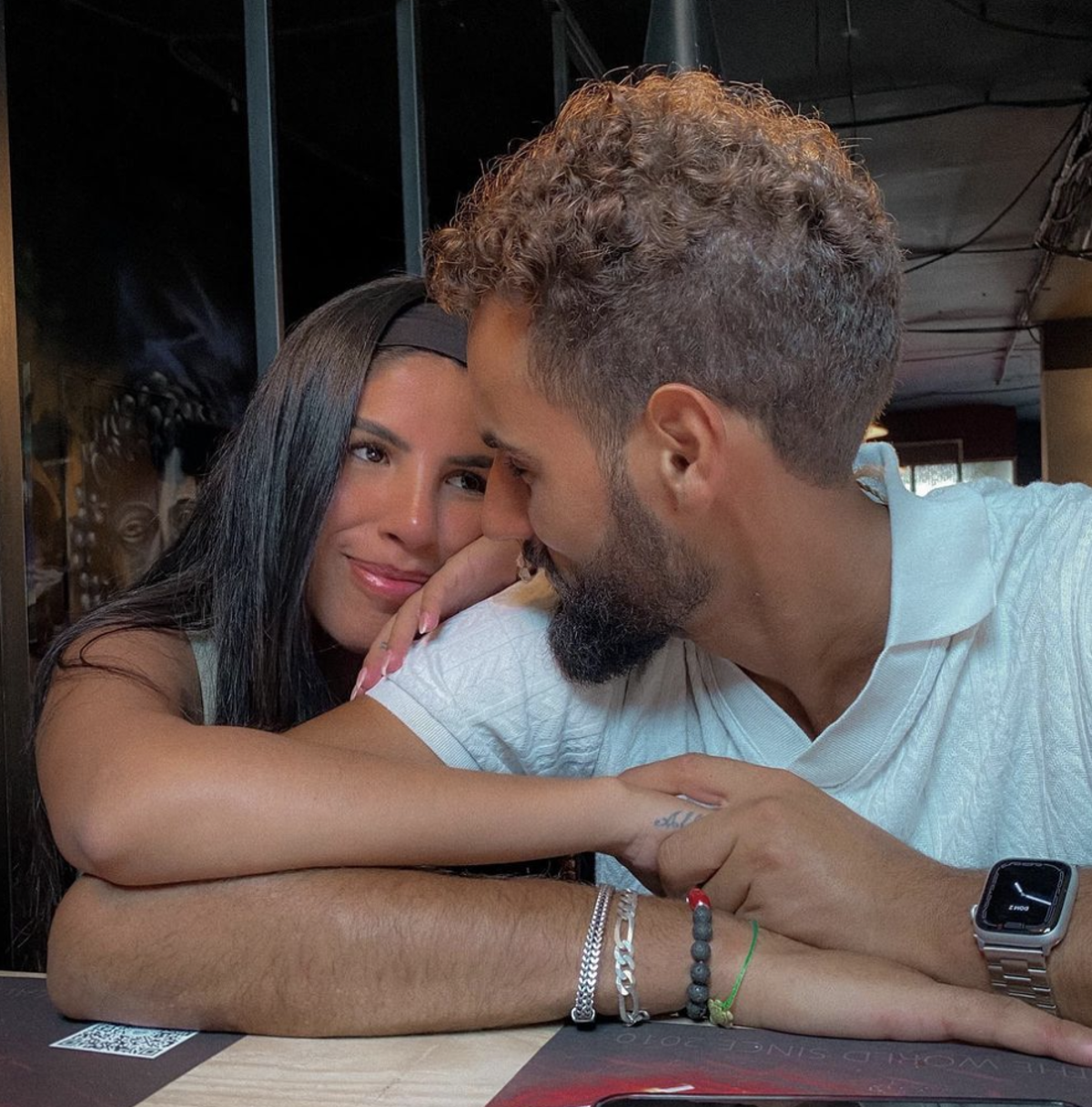Isa Pantoja y Asraf después de 'Supervivientes'