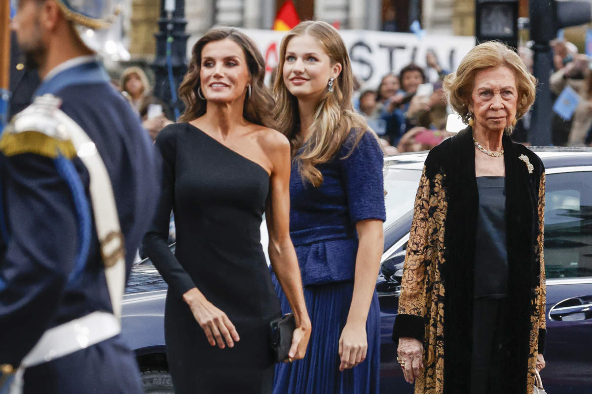 Letizia, Leonor y Sofía