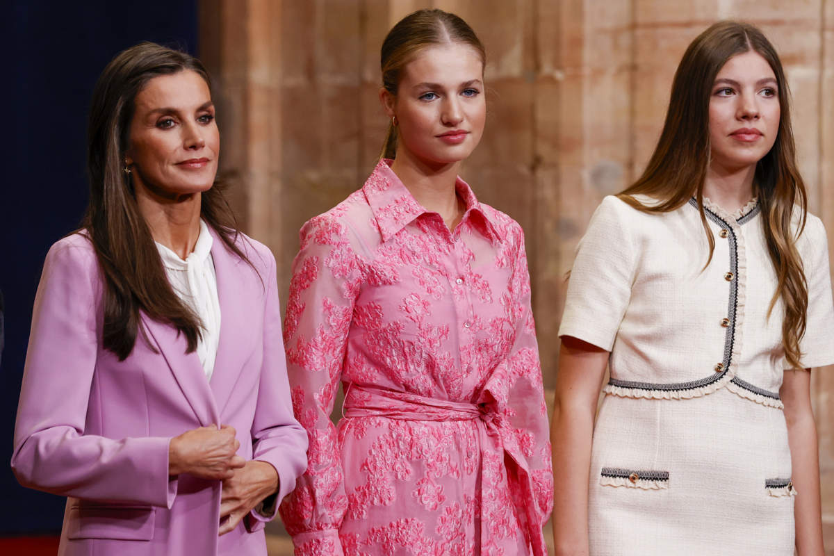 Letizia, Leonor y Sofía