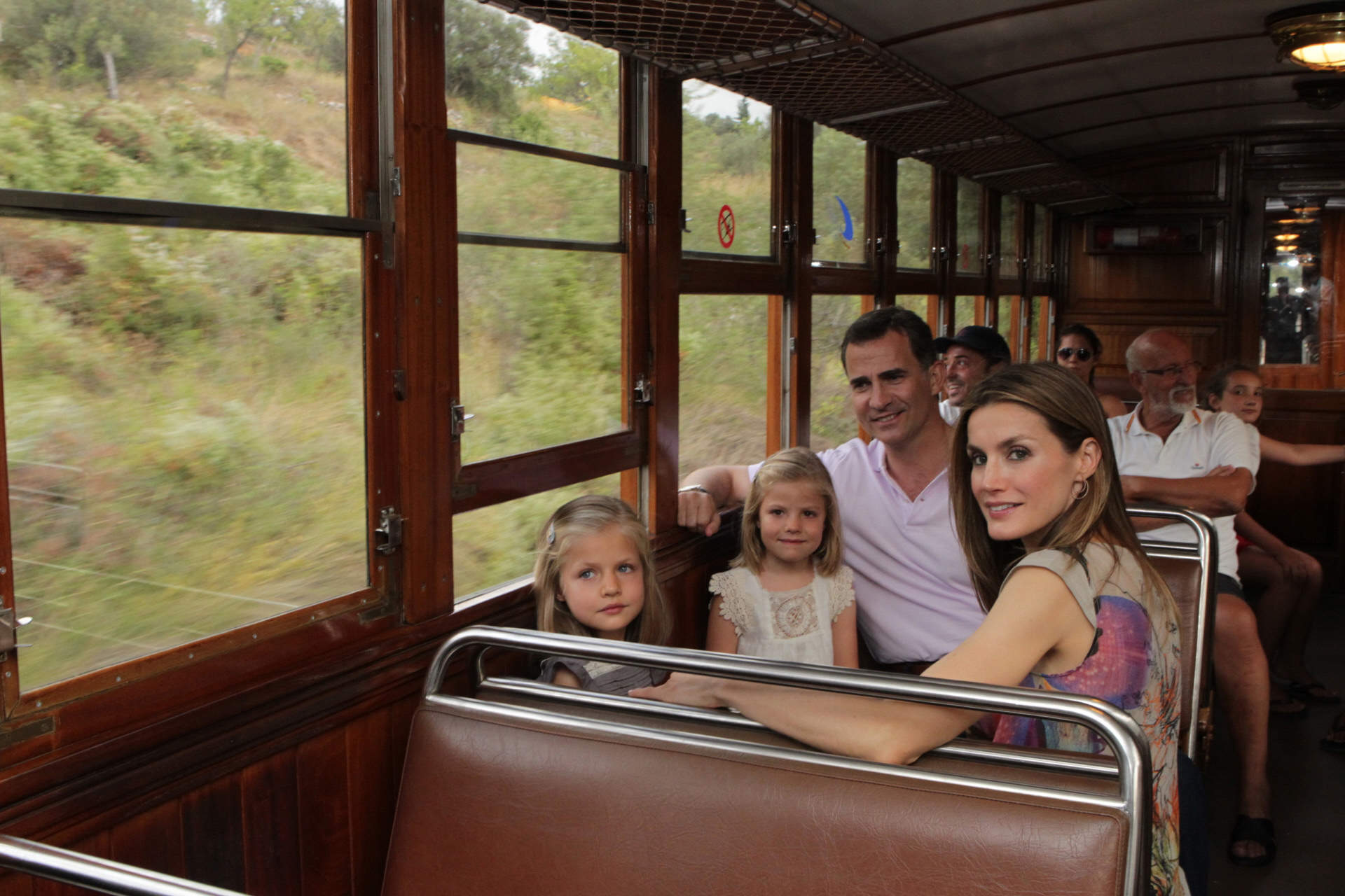 Felipe, Letizia, Leonor y Sofía