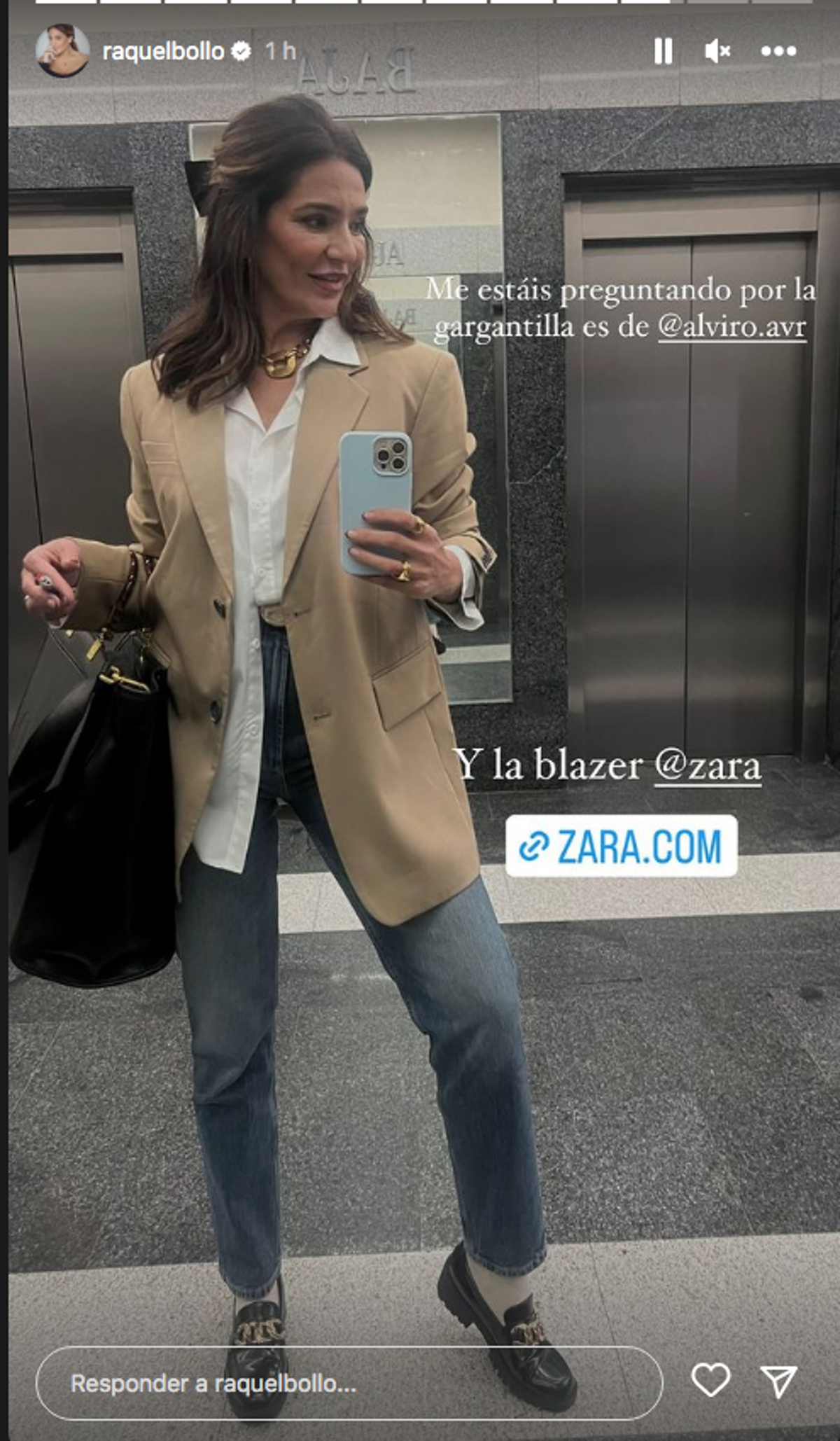 raquel bollo look estilismo zara primark