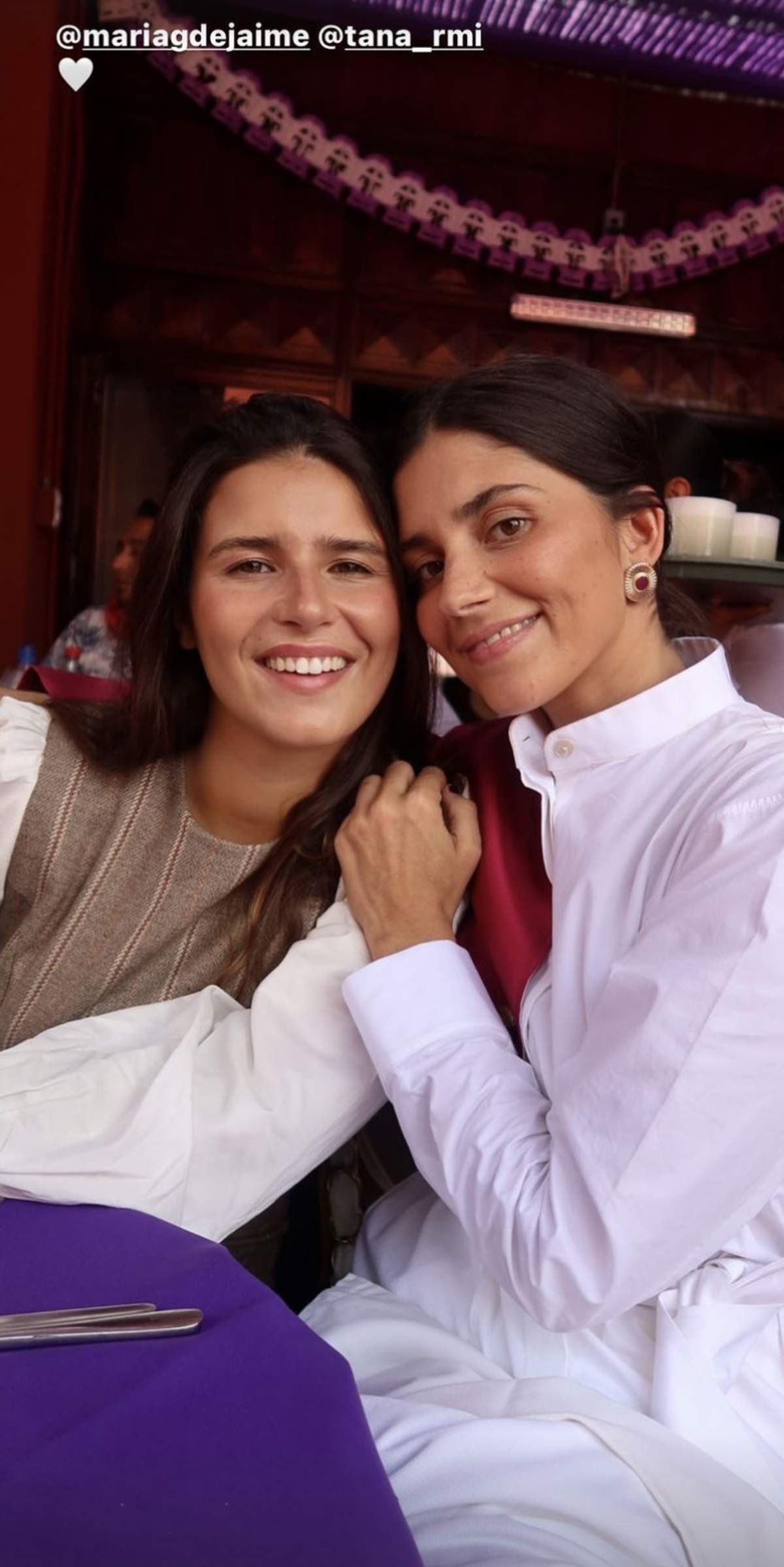 Tana Rivera y María García de Jaime