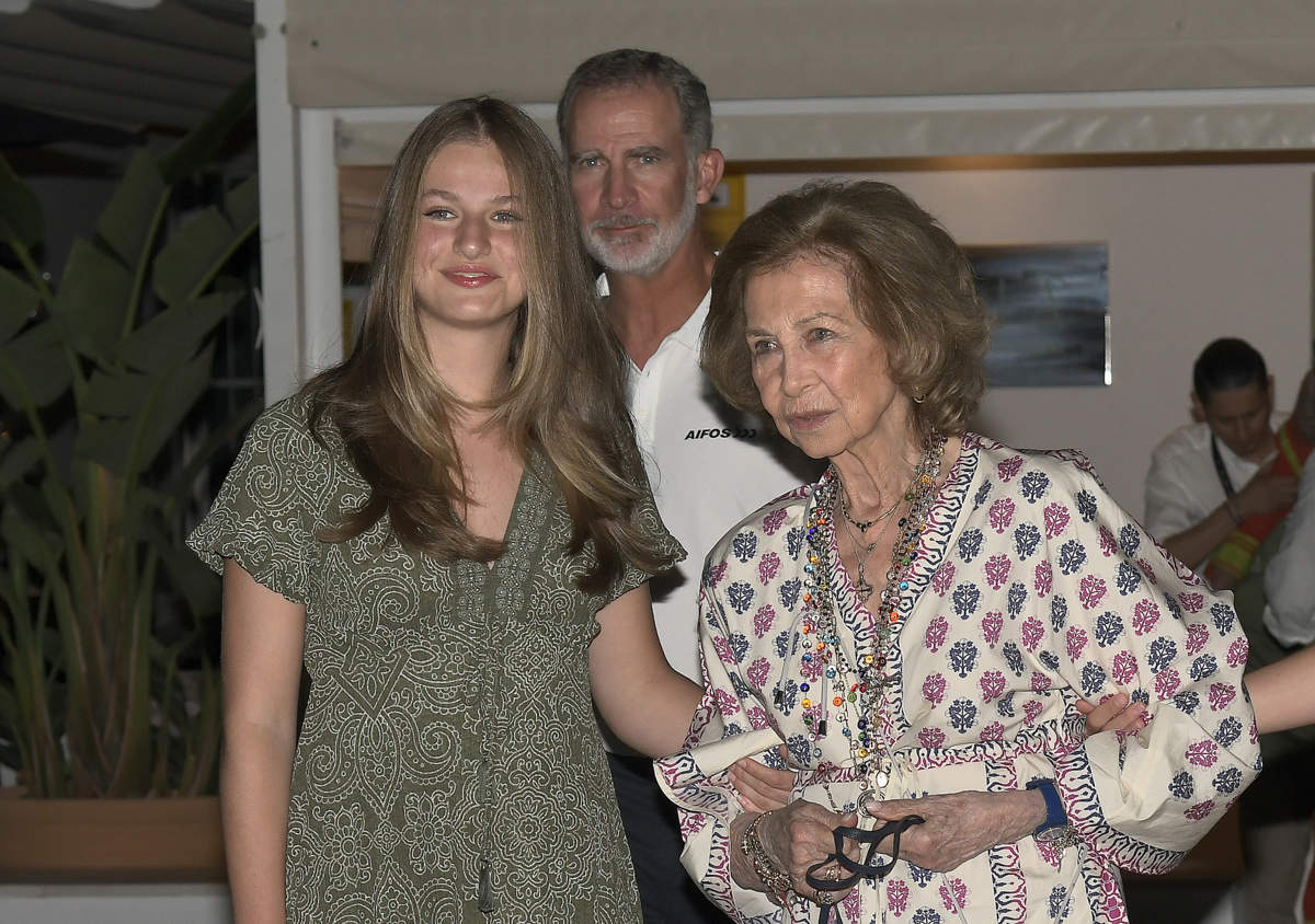 Leonor, Felipe y Sofía