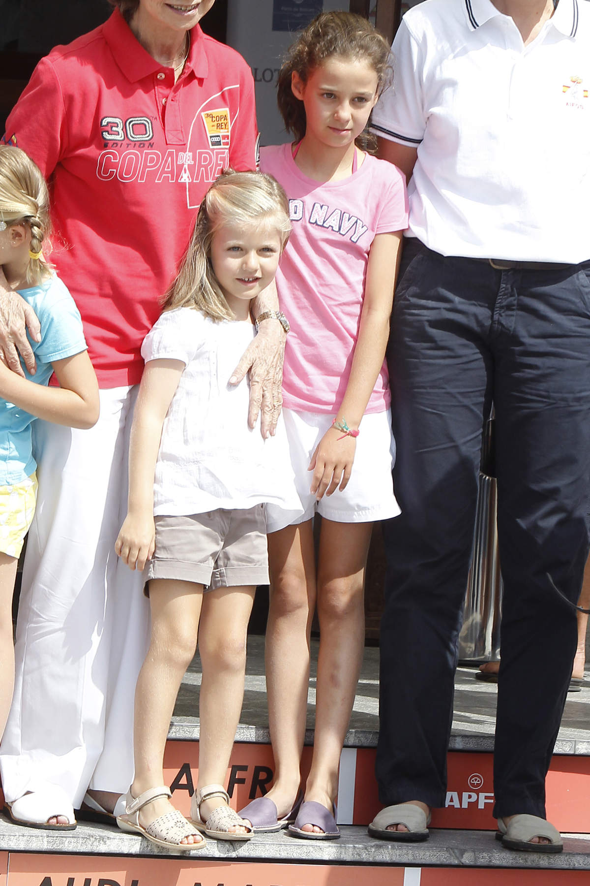 Leonor y Victoria Federica