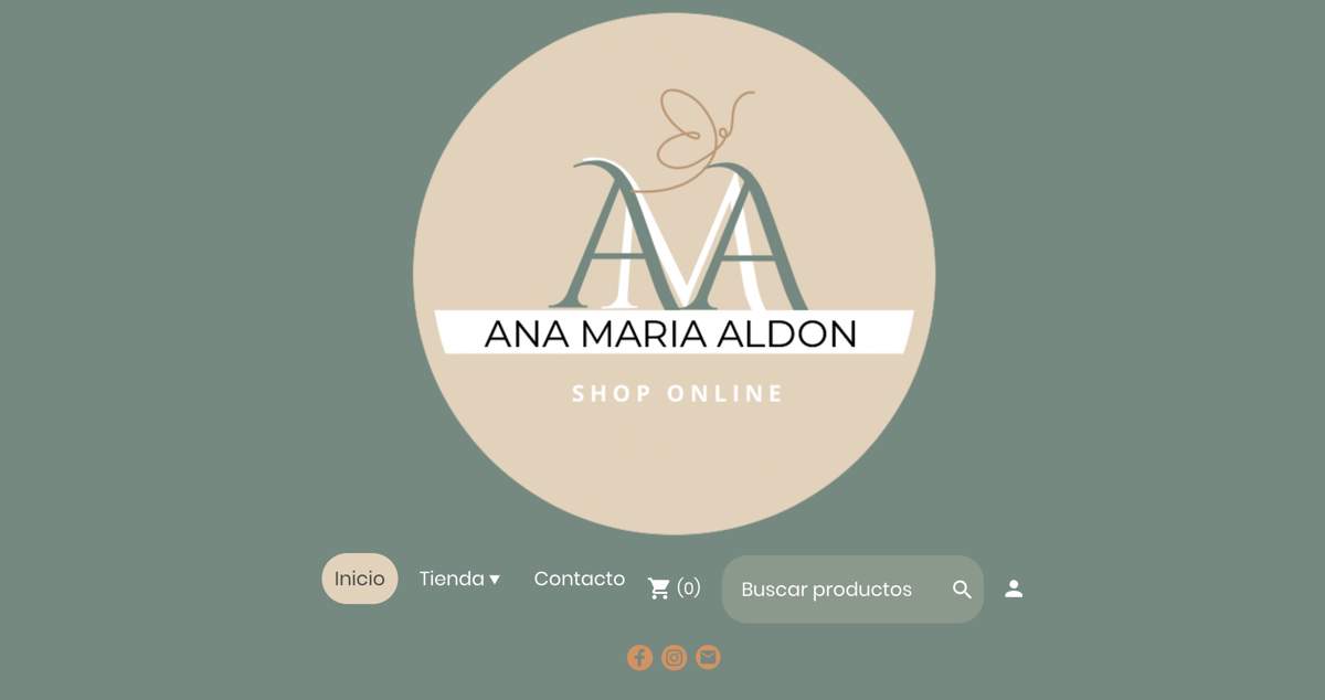 Ana María Aldón tienda