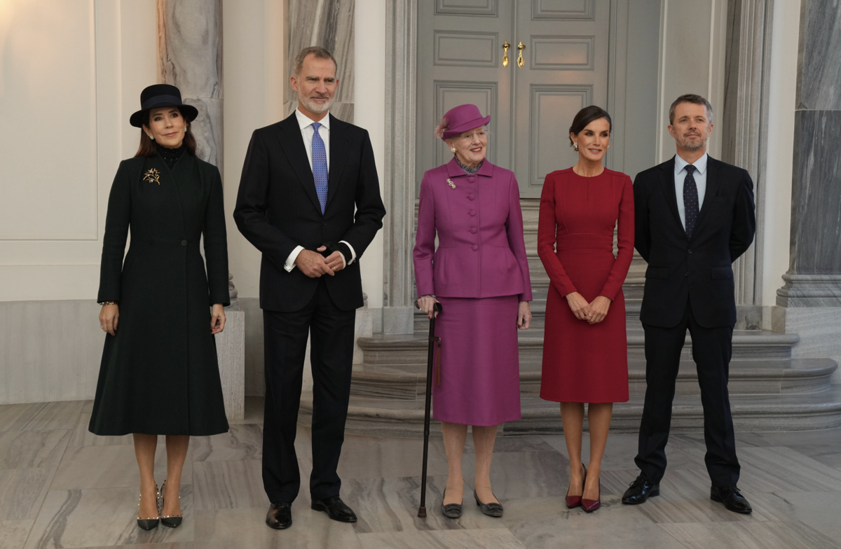 Felipe y Letizia en Dinamarca