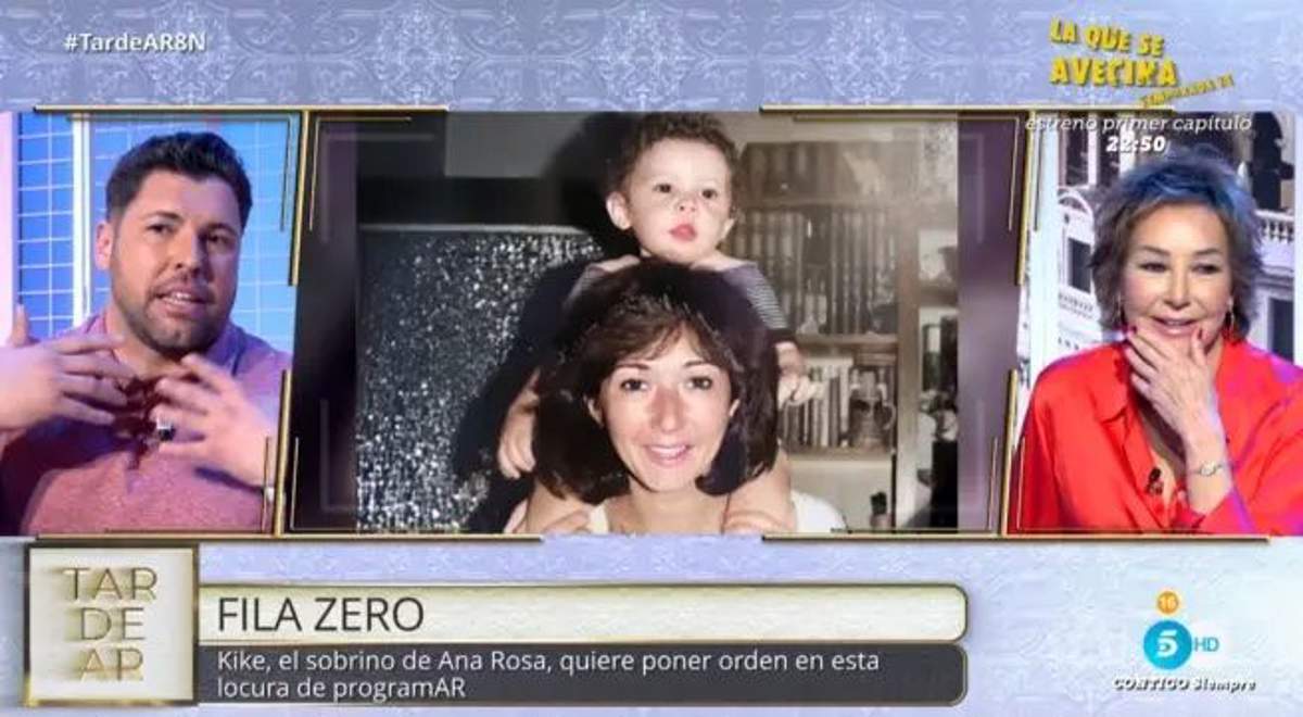 Ana Rosa y su sobrino