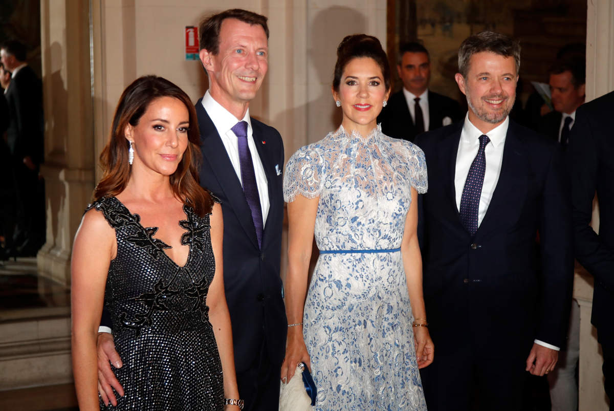 Marie, Joaquín, Mary y Federico