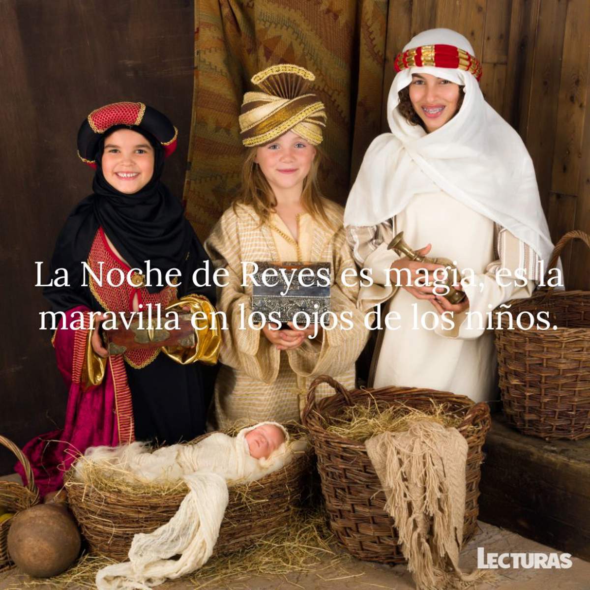 25 frases de Reyes Magos para felicitar a la familia y a los amigos