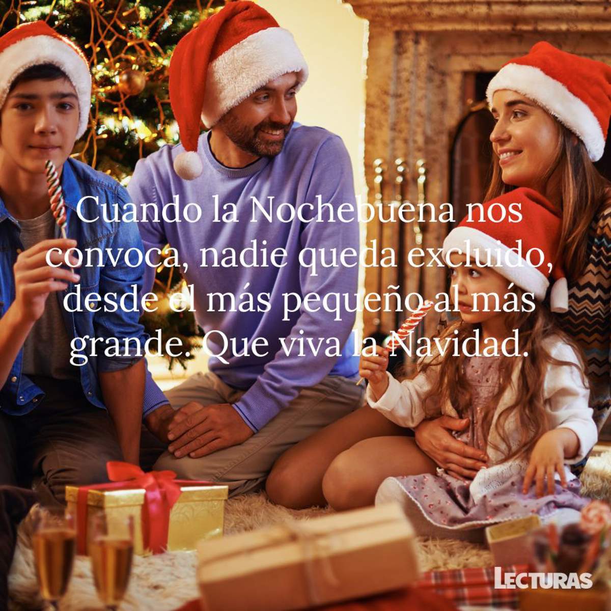 25 frases para felicitar la Nochebuena a tus amigos y familiares