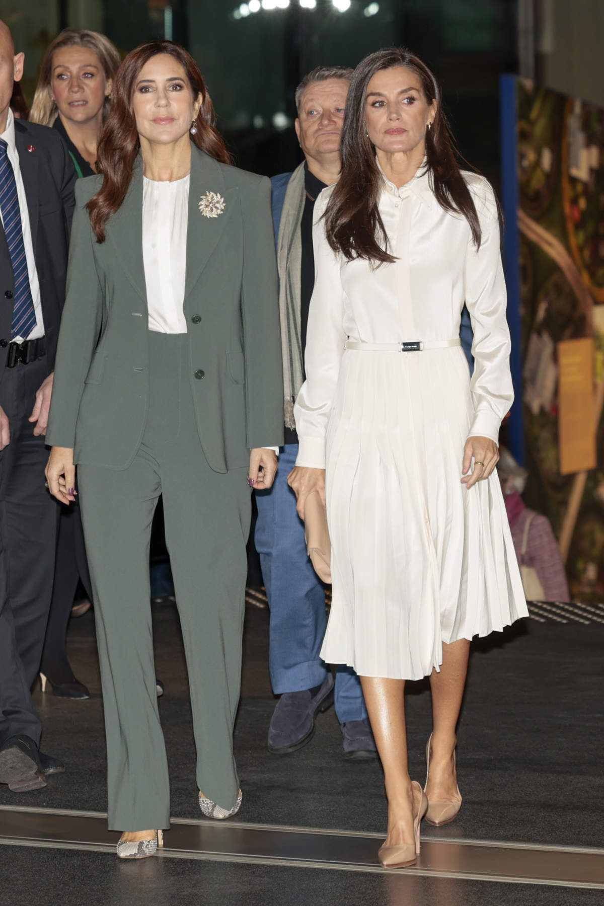 Letizia y Mary de Dinamarca