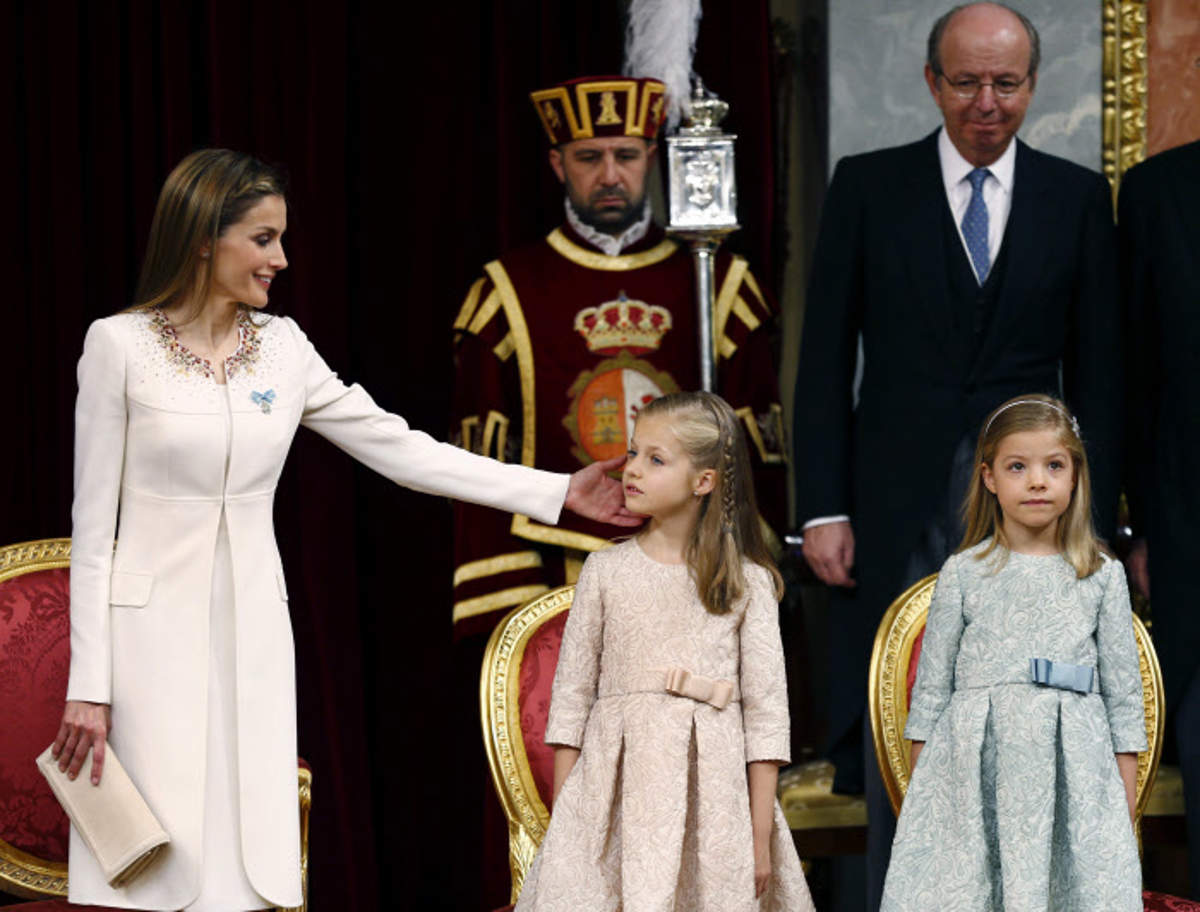 Letizia, Leonor y Sofía