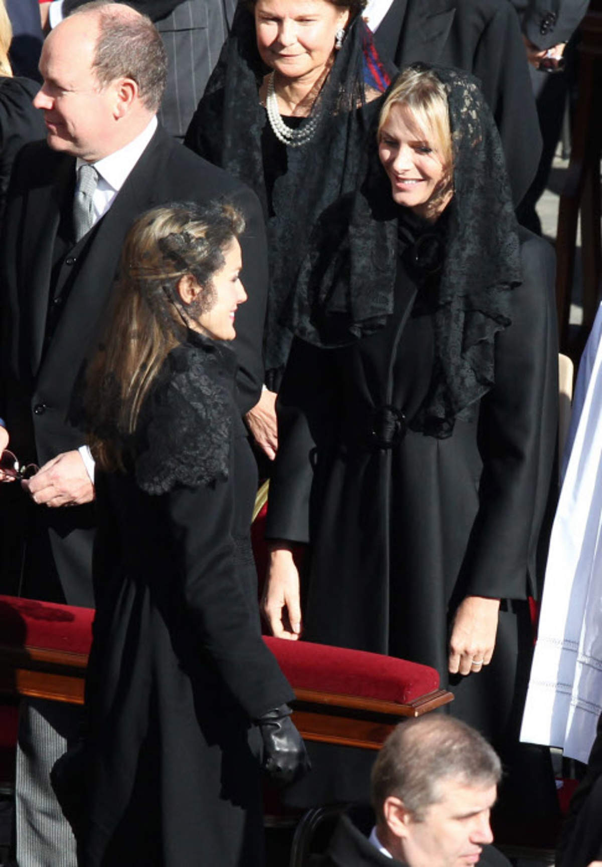 Letizia y Charlene