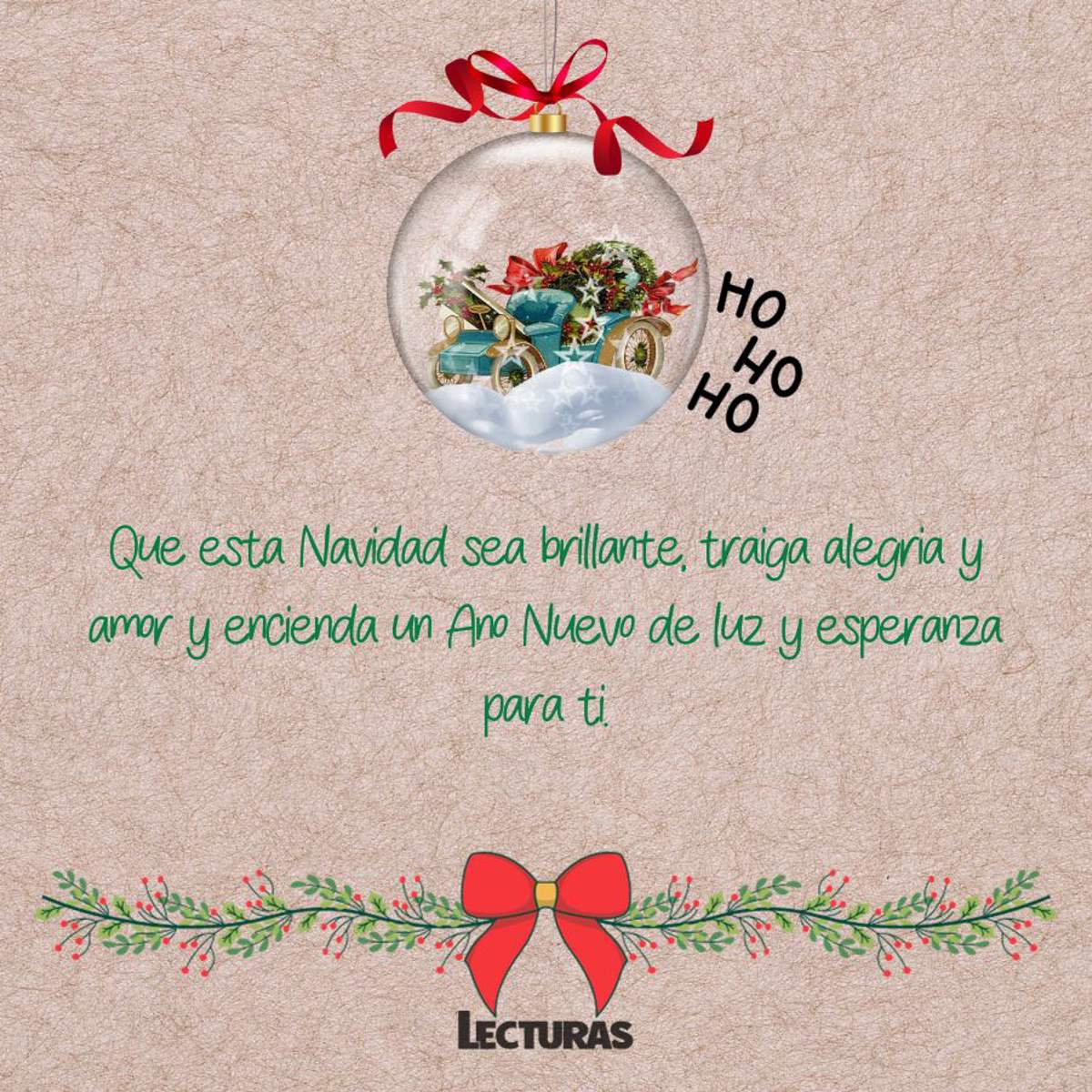 10 felicitaciones de Navidad muy elegantes con las que sorprender a los que más quieres