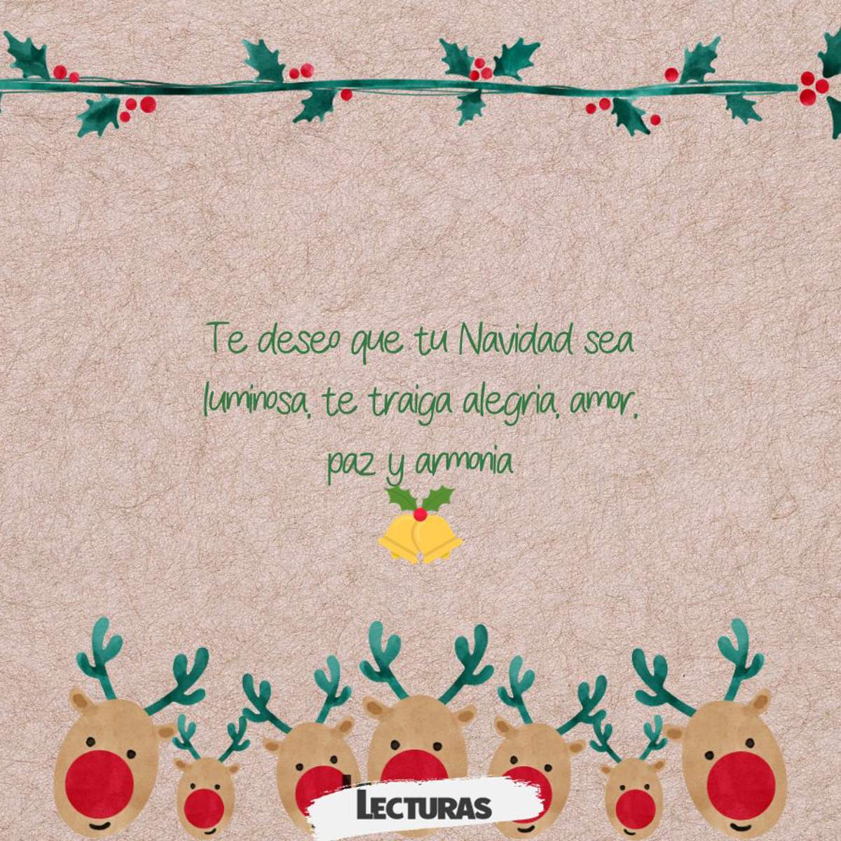 50 imágenes de felicitación de Navidad