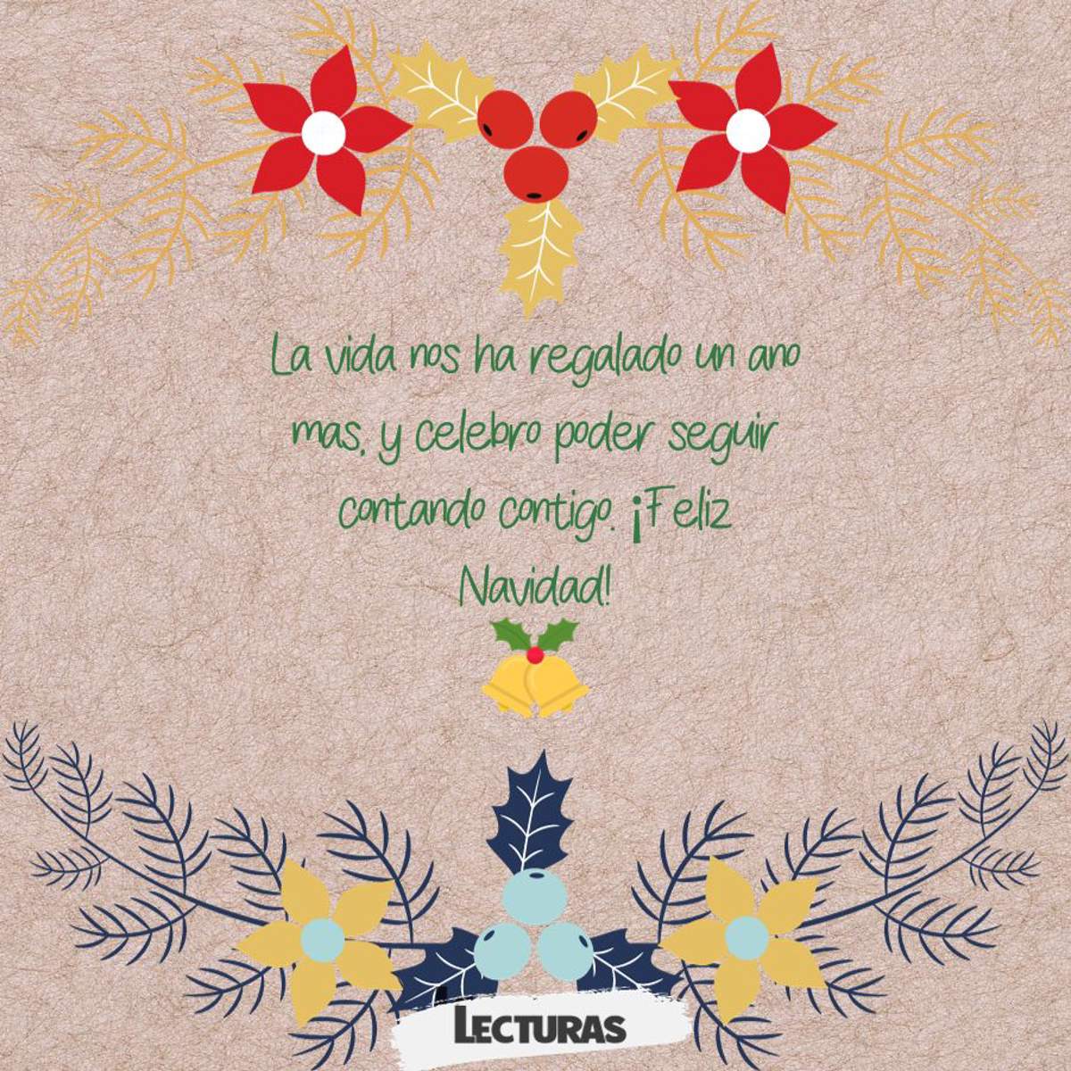 50 imágenes de felicitación de Navidad