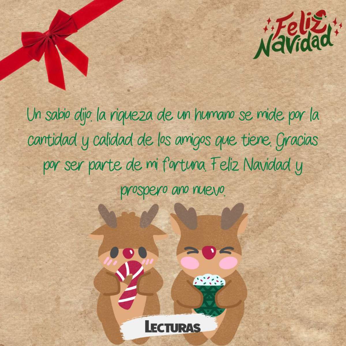 50 imágenes de felicitación de Navidad