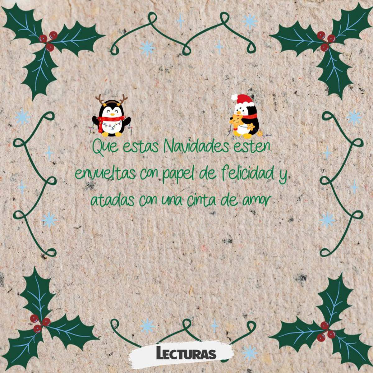 50 imágenes de felicitación de Navidad