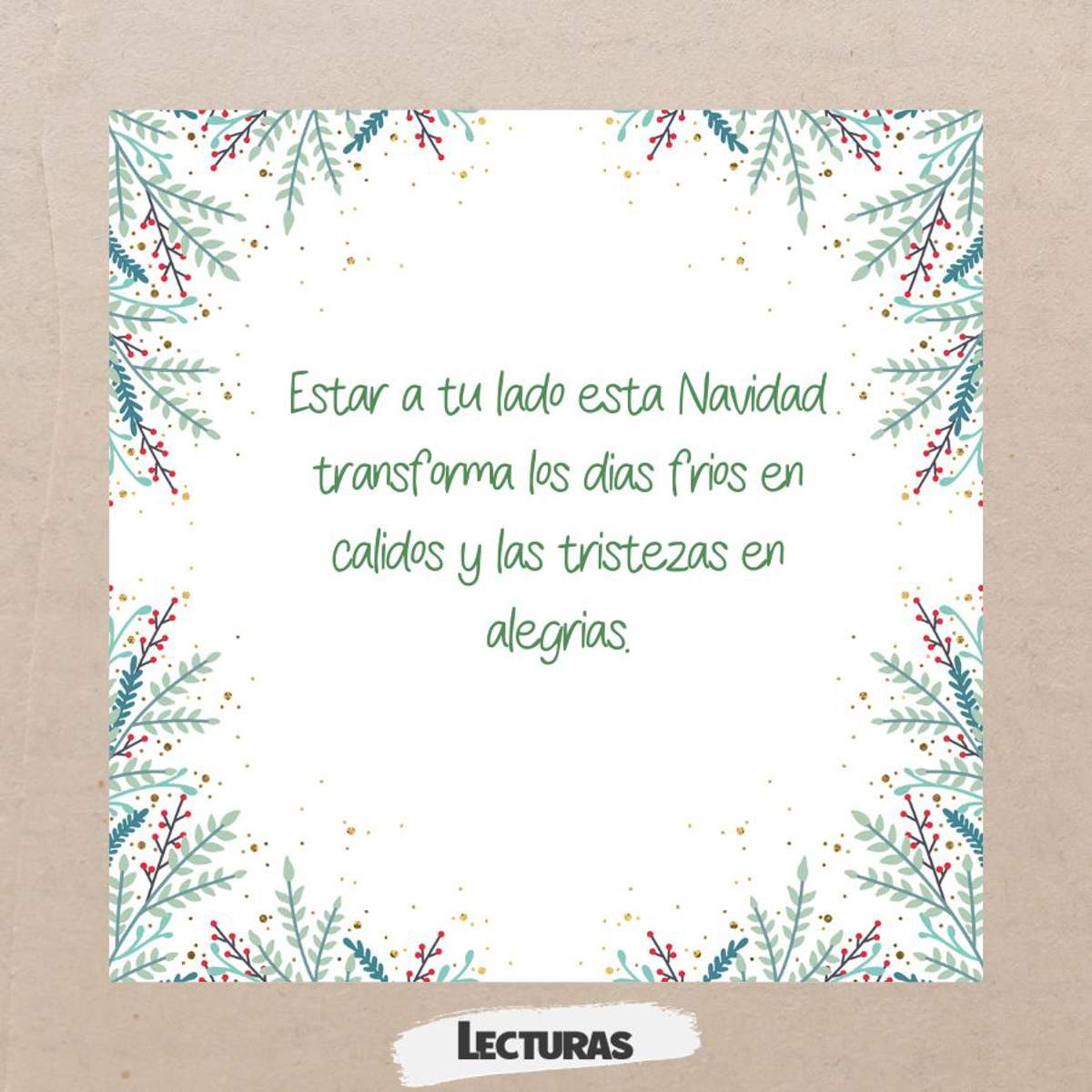 50 imágenes de felicitación de Navidad