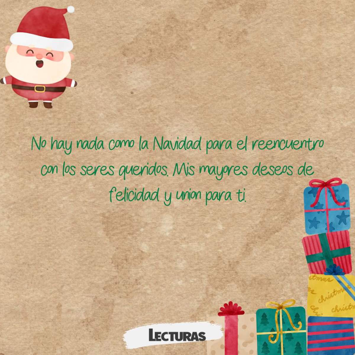 50 imágenes de felicitación de Navidad