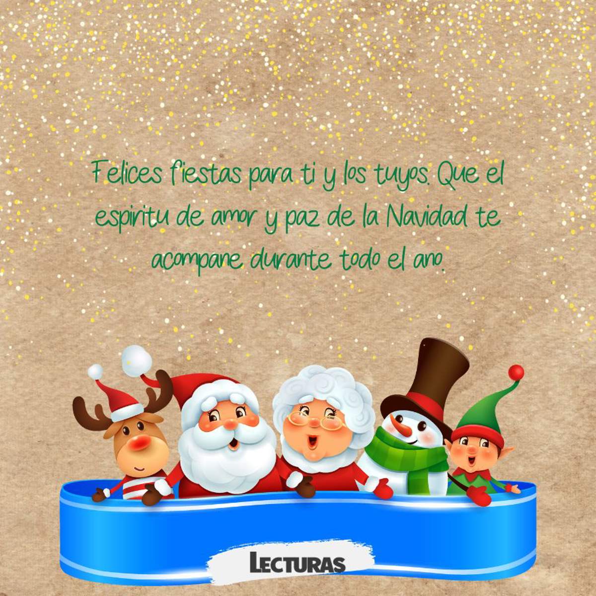 50 imágenes de felicitación de Navidad