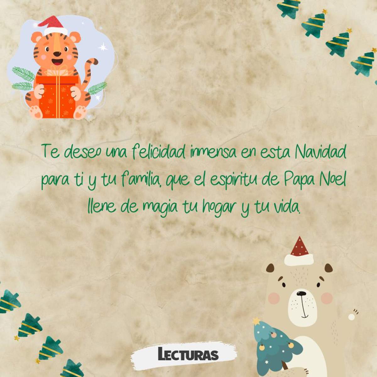 50 imágenes de felicitación de Navidad