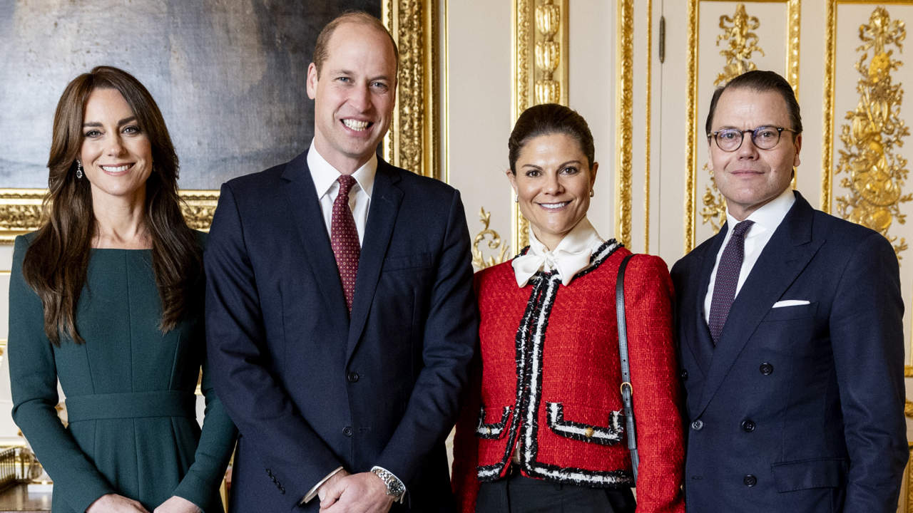 Los dos looks completamente opuestos de Kate Middleton y Victoria de Suecia en su primer duelo de estilo en Londres
