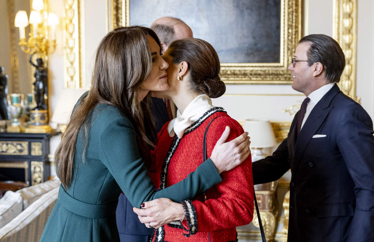 Kate Middleton y Victoria de Suecia