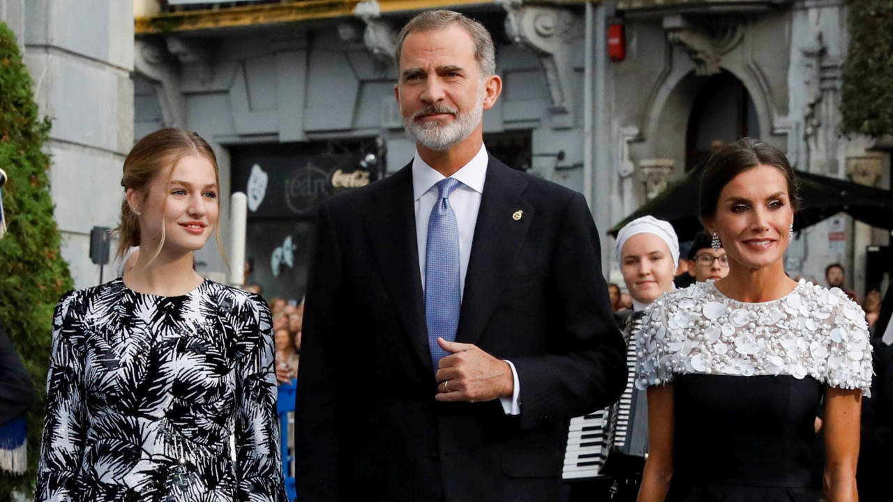 Leonor, Felipe y Letizia