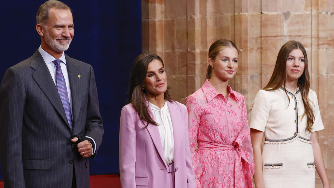 Letizia, Leonor y Sofía