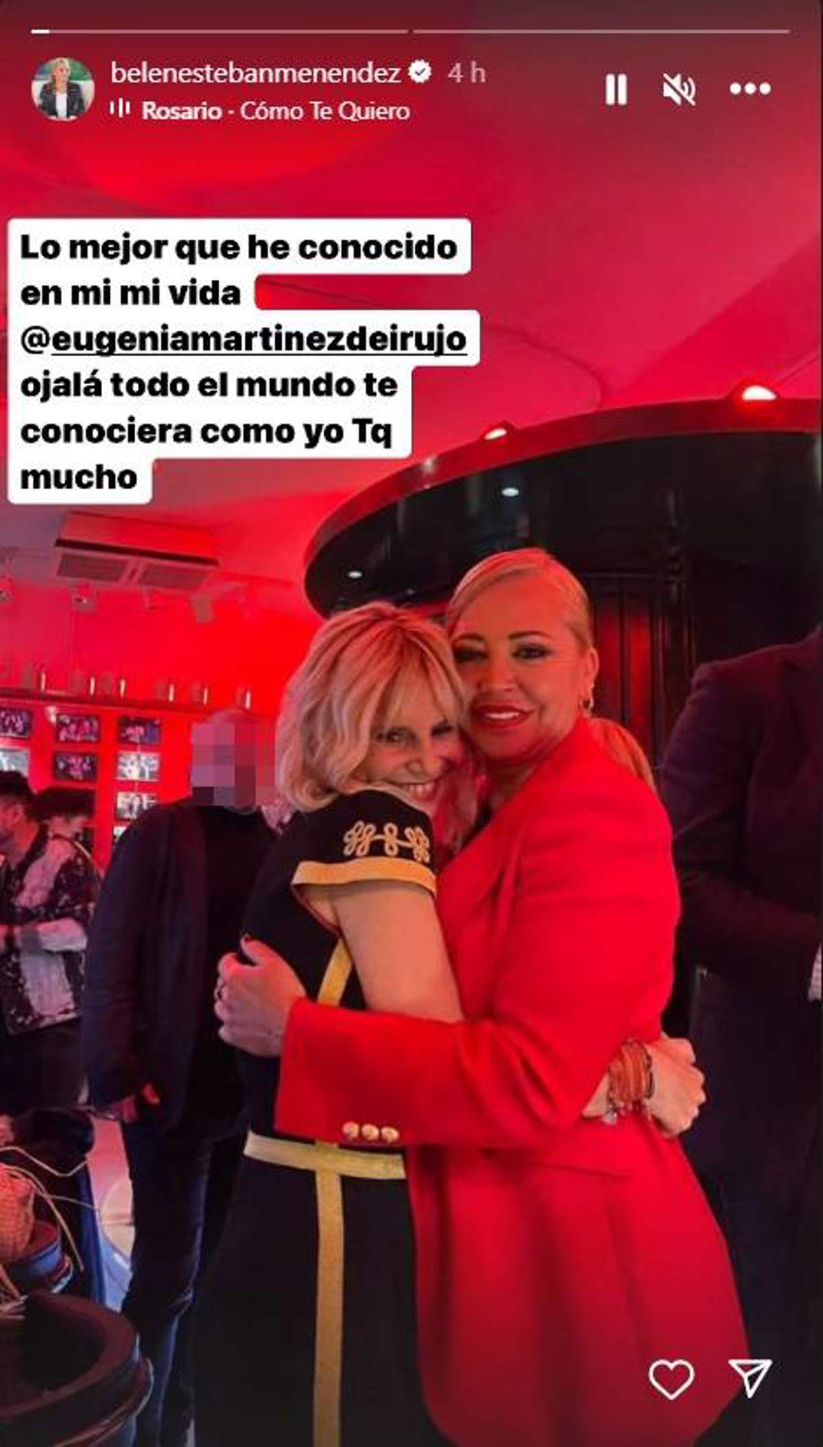 Belén Esteban y Eugenia Martínez de Irujo