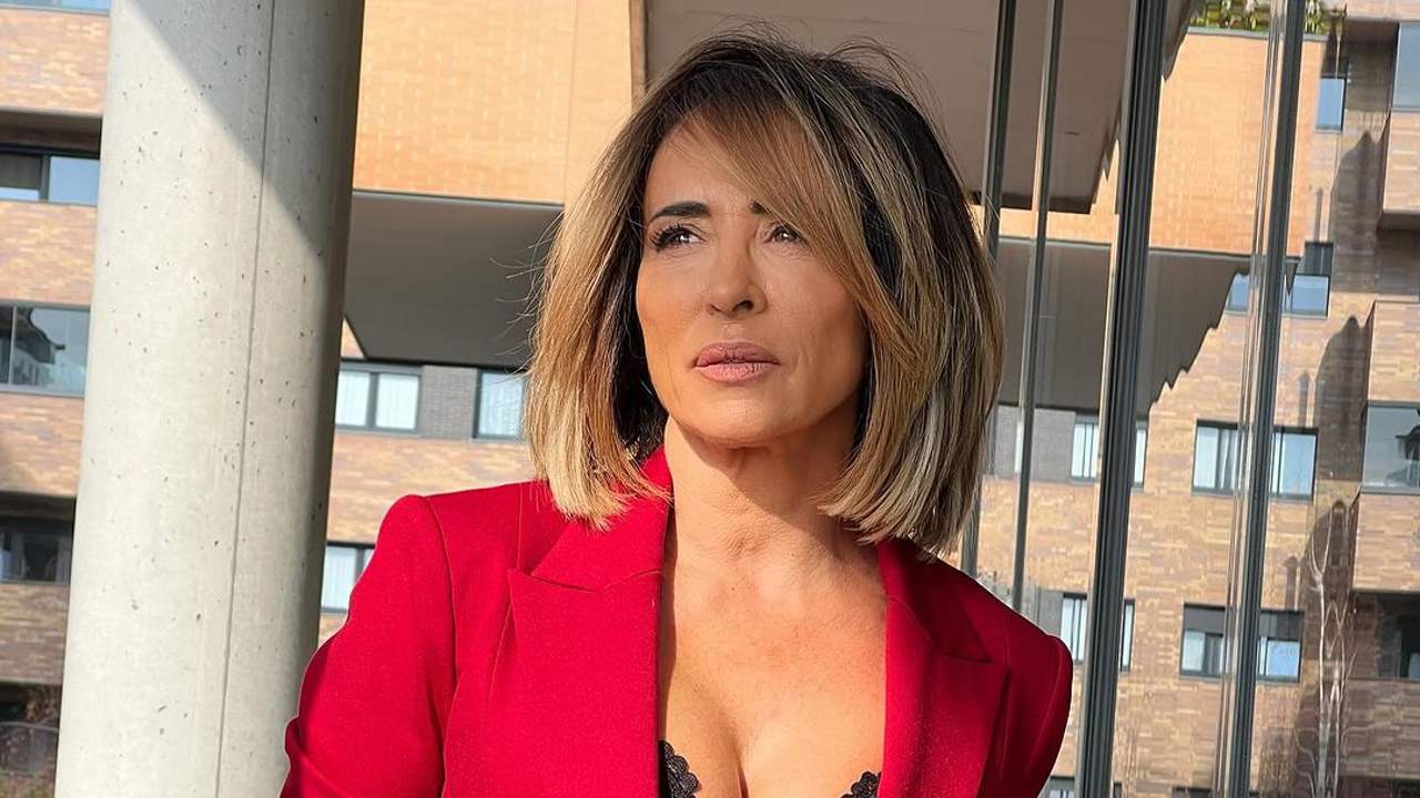 Primeras palabras de María Patiño tras la decisión de Mediaset de apartarla como presentadora de 'Socialité'