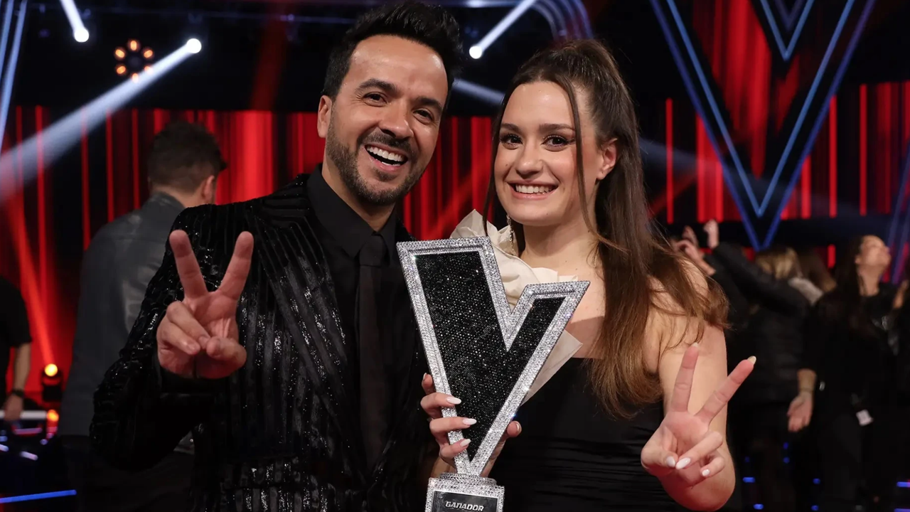 Elsa Tortonda, ganadora de 'La Voz' junto a Luis Fonsi