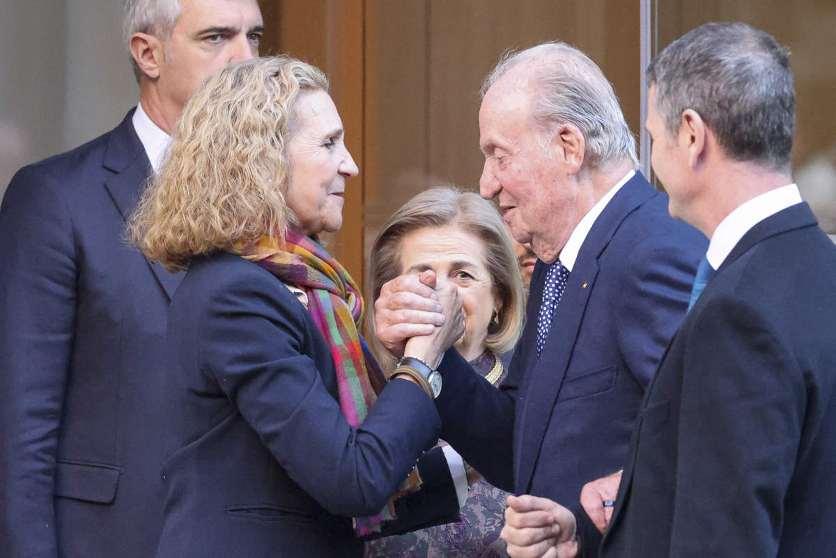 Infanta Elena y don Juan Carlos