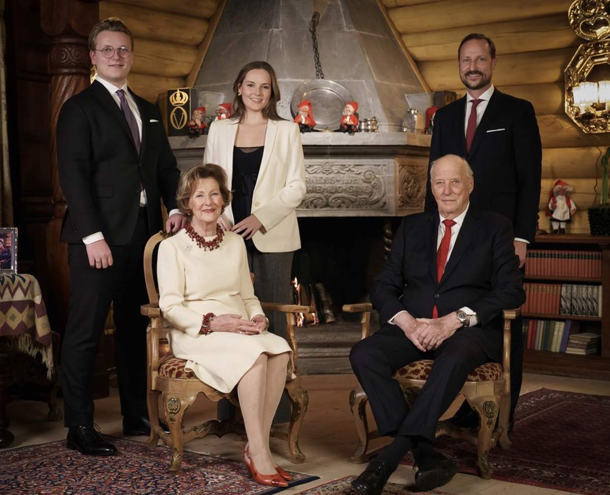 Felicitación familia real noruega