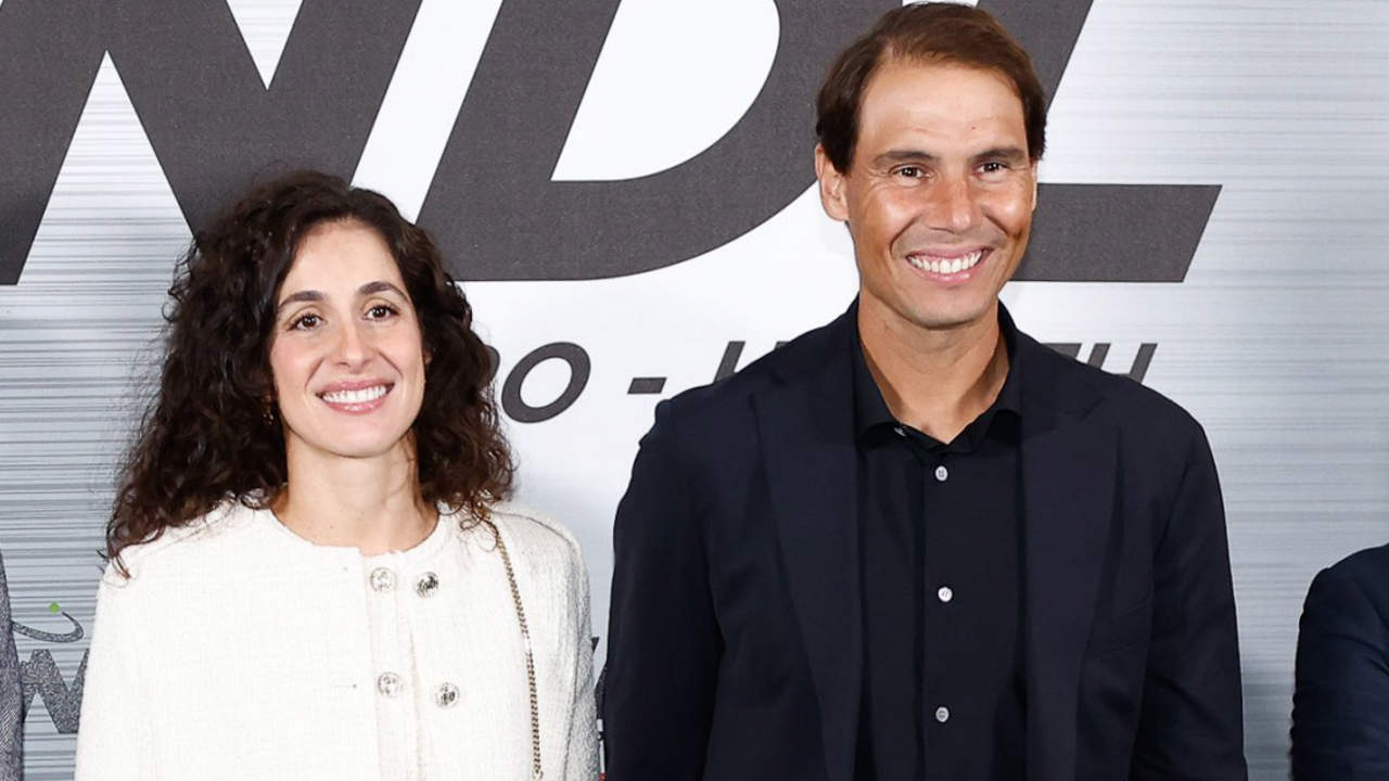 Rafa Nadal vuelve a las pistas de tenis tras el anuncio de su retirada y el nacimiento de su hijo con Mery Perelló