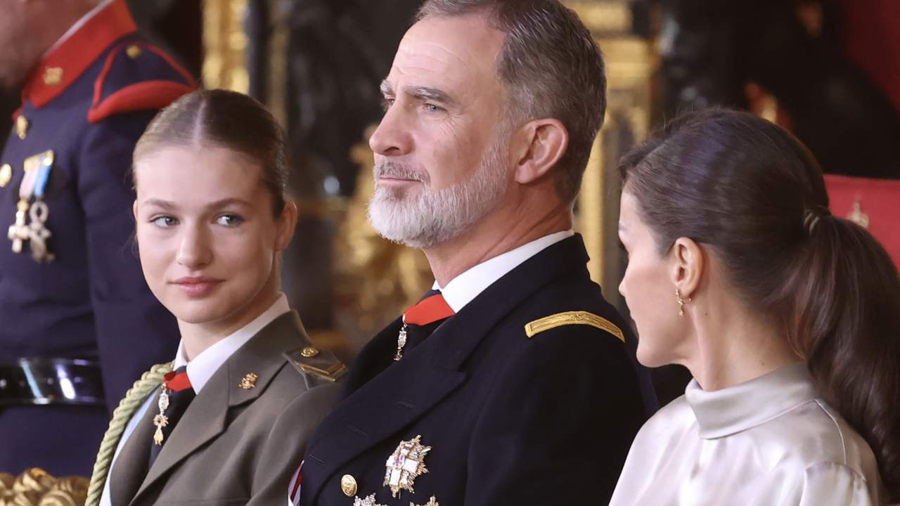 Las palabras del rey Felipe a la princesa Leonor en la Pascua Militar (y la mirada reveladora de Letizia)