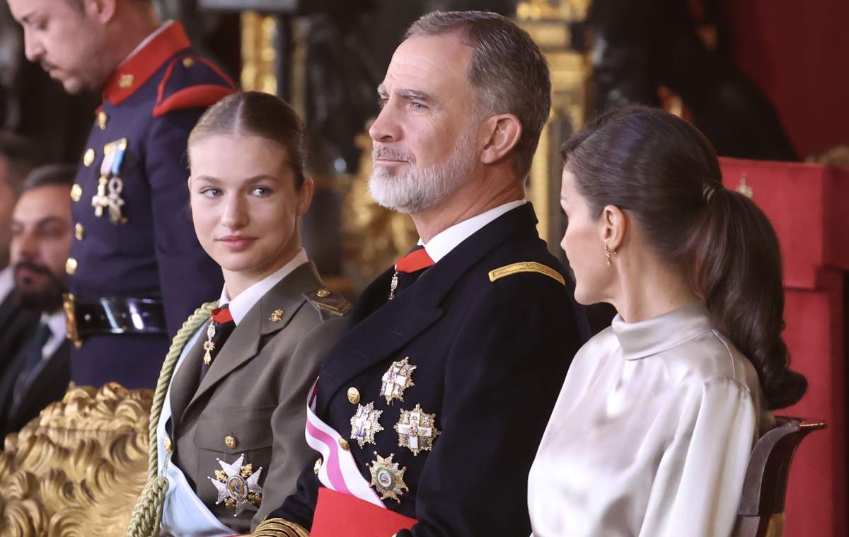 Leonor, Felipe y Letizia