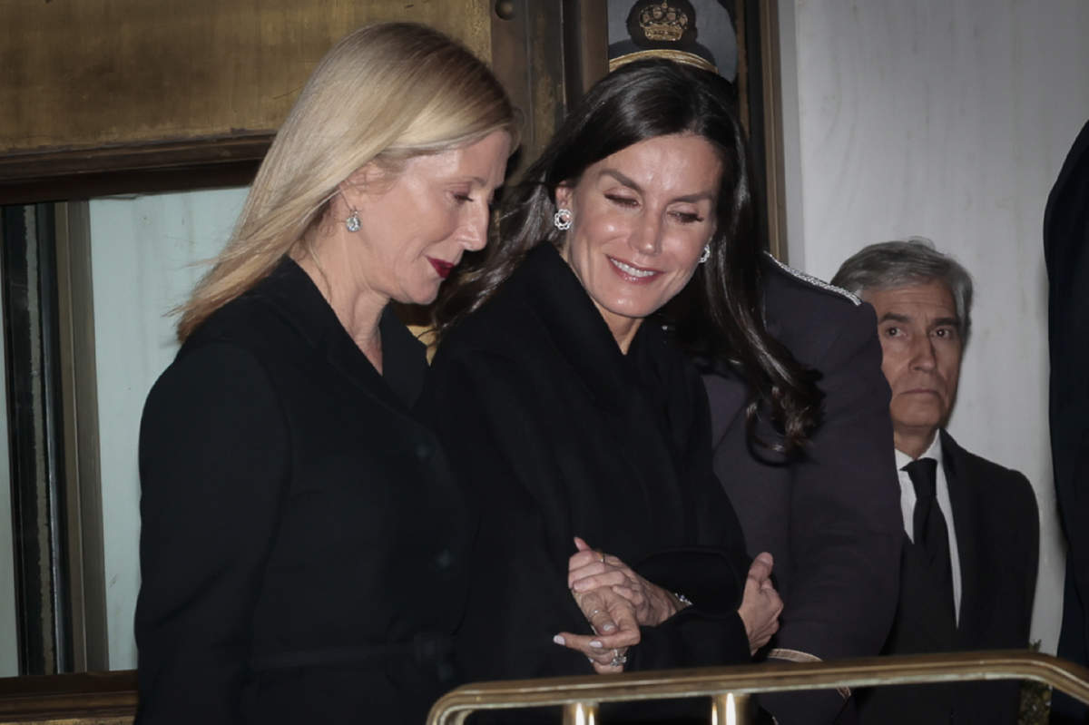 Letizia y Marie Chantal