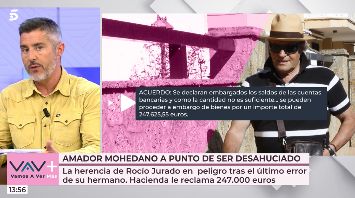 Pepe del Real habla de Amador Mohedano en 'Vamos a ver'
