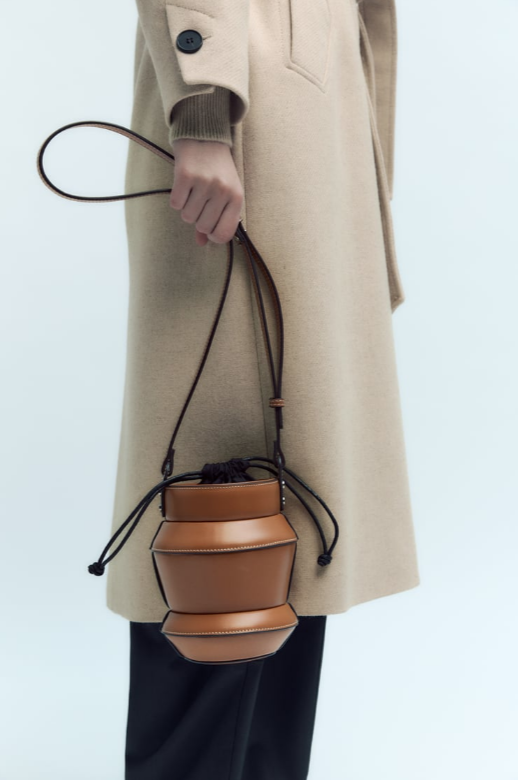 Bolso estilo bucket