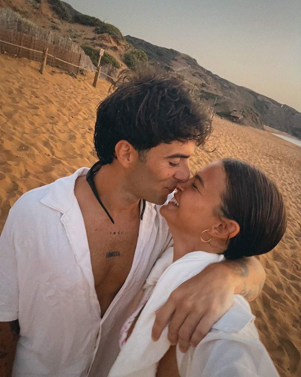 Laura Escanes y Álvaro de Luna en Menorca