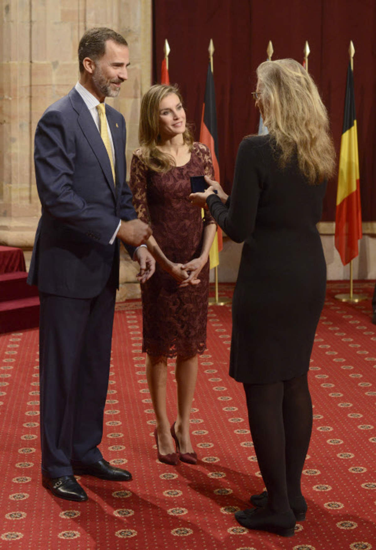 Felipe VI, Letizia y Annie Leibovitz