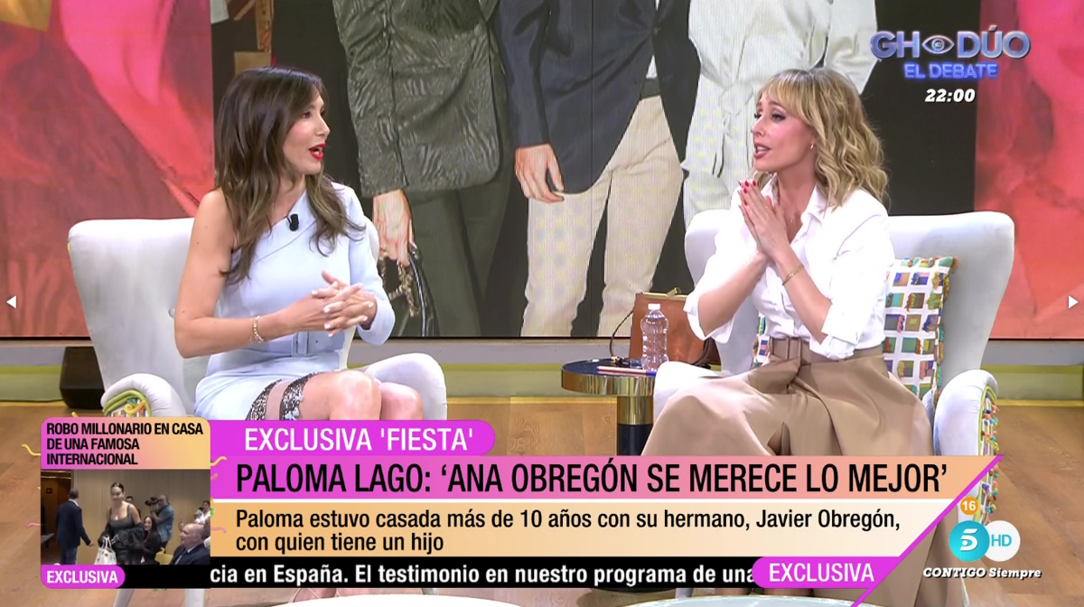 Paloma Lago y Emma García