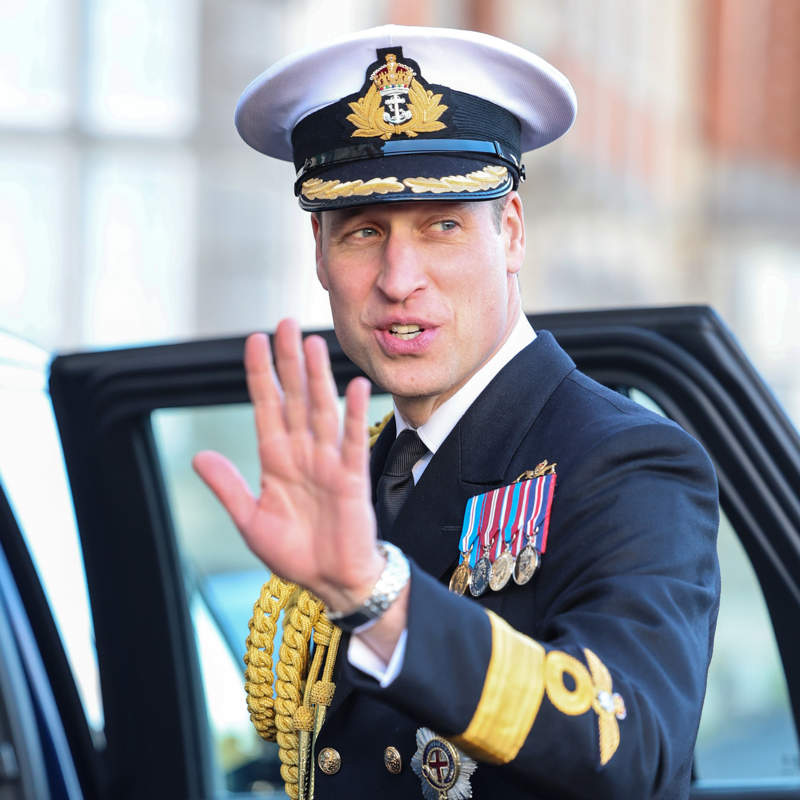 La familia real británica para el avance del príncipe Guillermo tras el cáncer de su padre, el rey Carlos III