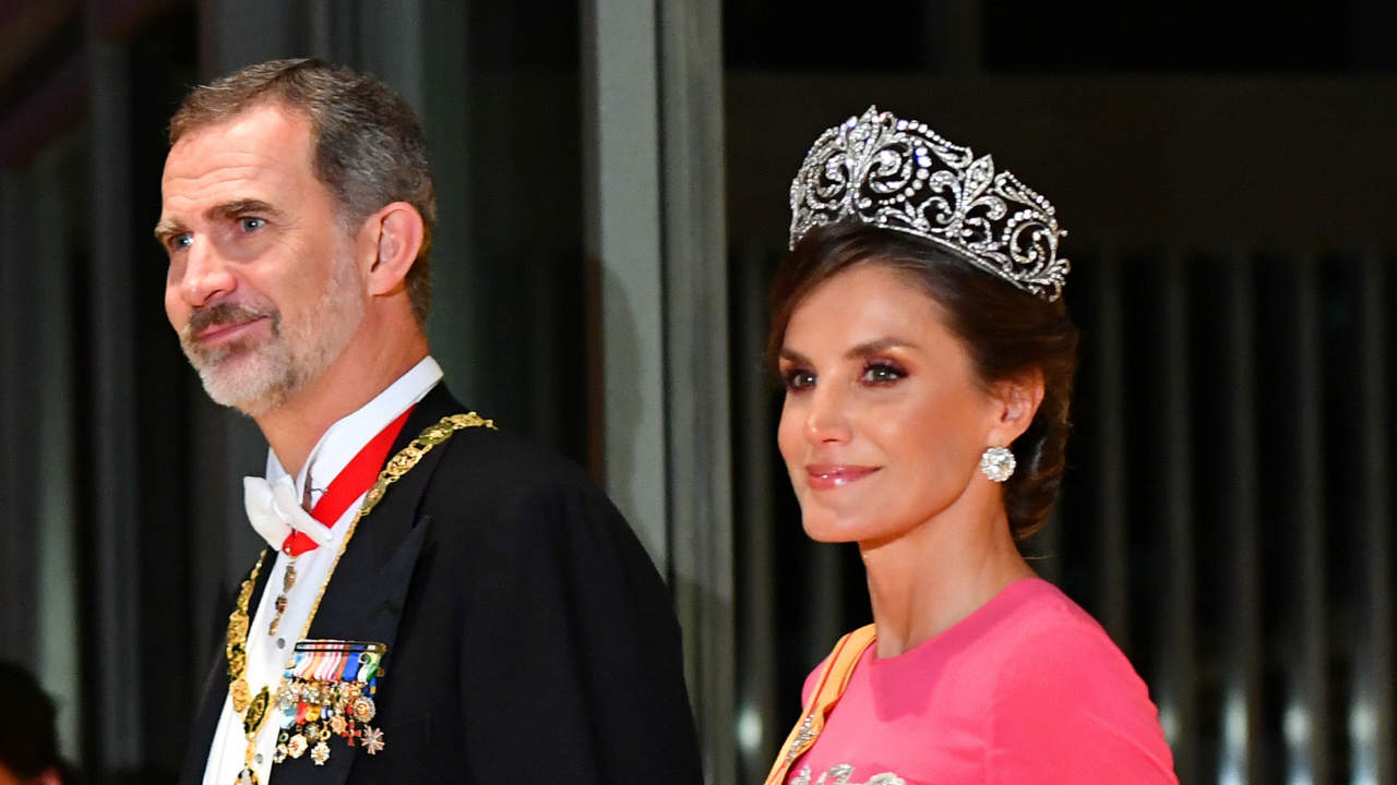 Felipe y Letizia entronización Naruhito 2019